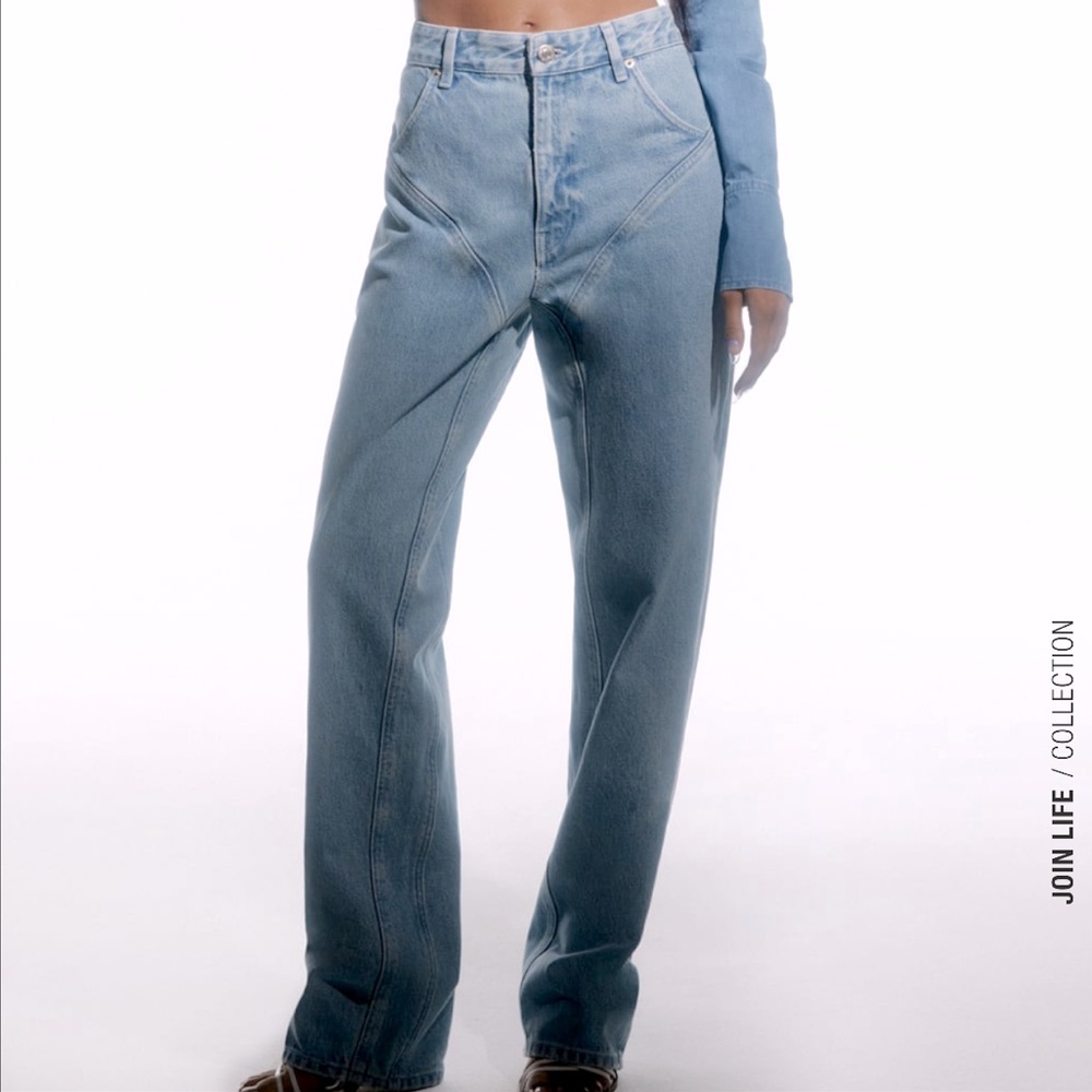 Zara slouchy jeans